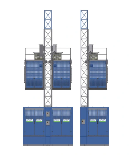 Rack and Pinion Hoist